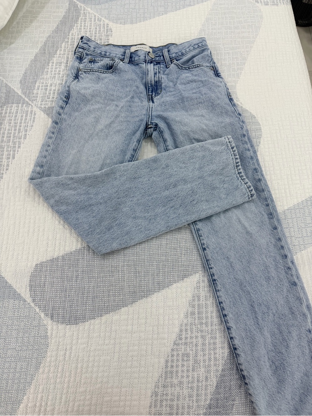 PacSun Light Blue Straight Leg Men's Jeans